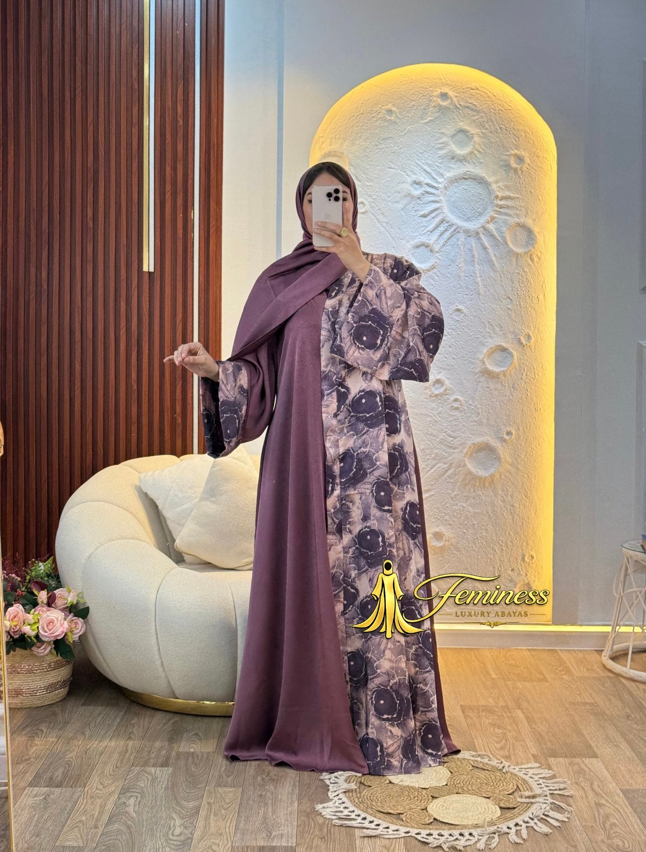 Abaya Flora - الصورة 4